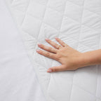 Essential Washable Waterproof Absorbent Bed Protector 132cm long with 60cm Tucks - Twin-Pack
