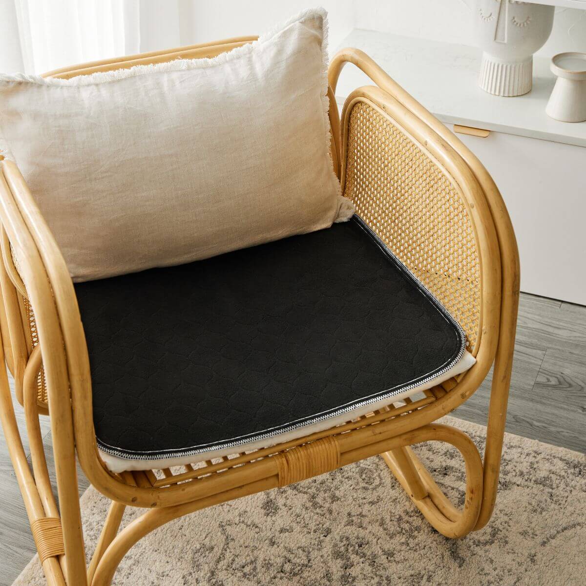 Essential Washable Absorbent Chair Pad 50x60cm - Twin Pack