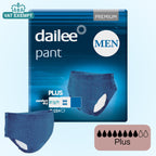 Dailee Pants Men Plus Blue